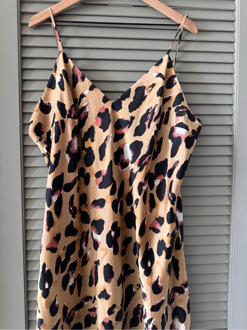 Never Fully Dressed | Plus Slip Midaxi Dress in Leopard Print ~ New US 16-18 - Picture 8 of 11